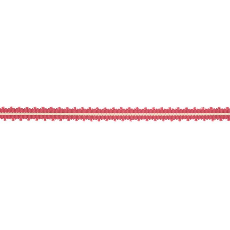 Narrow Picot Braid Red – Picot-Borte von Colefax and Fowler