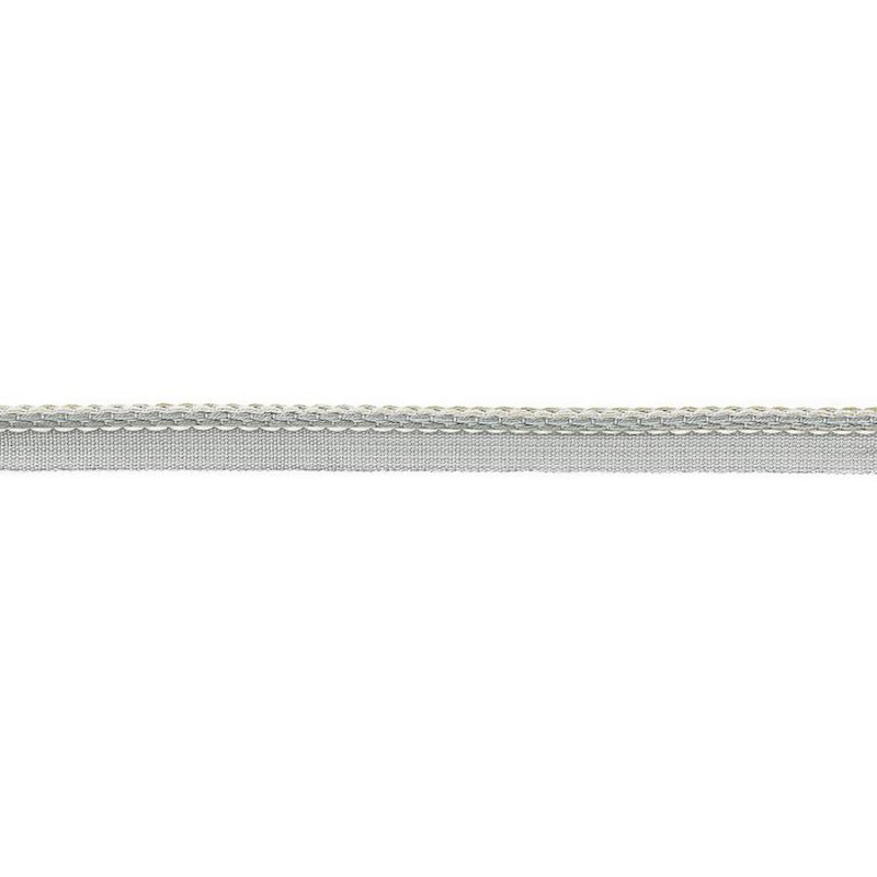 Theodore Narrow Rope Aqua/Leaf – Kordel mit Flansch von Colefax and Fowler