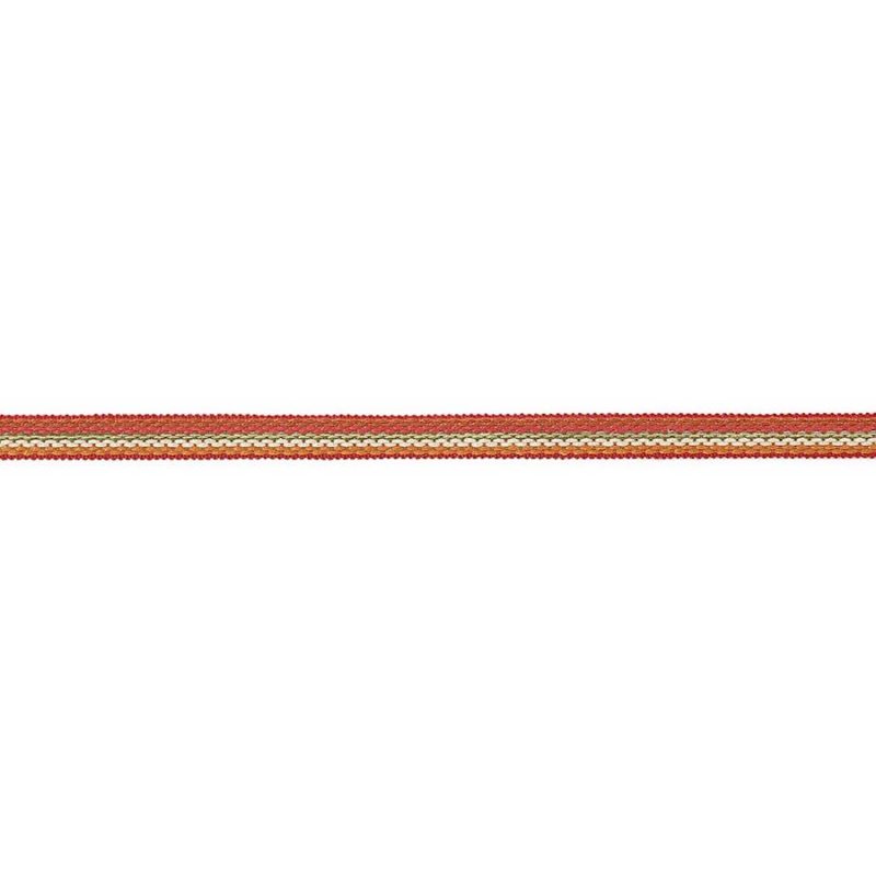 Theodore Narrow Tape Tomato – Schmales Band von Colefax and Fowler