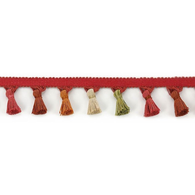 Theodore Tassel Fringe Tomato – Quastenfranse von Colefax and Fowler