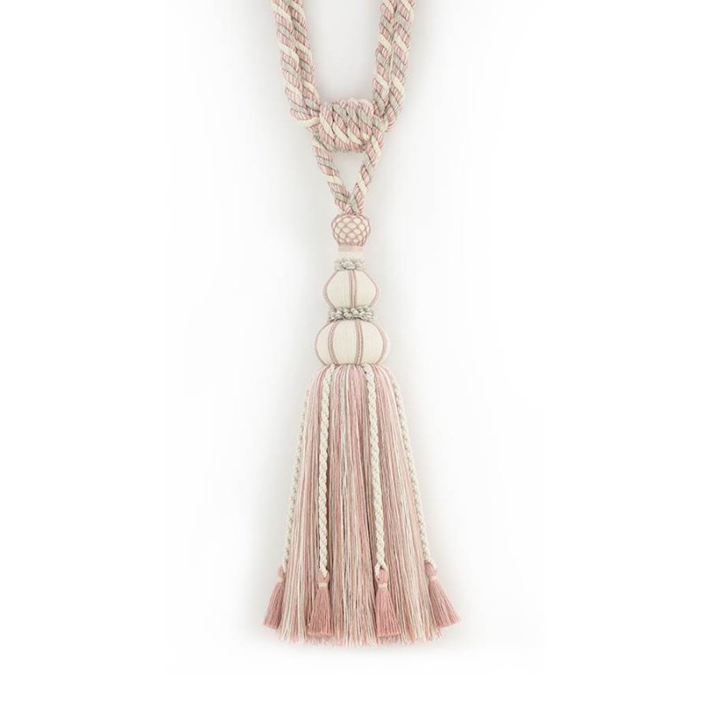 Theodore Tassel Tieback Pink – Quastenraffhalter von Colefax and Fowler