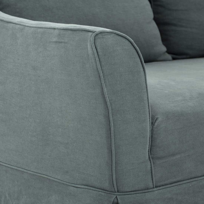 Leinensofa Ferno - 3 Sitzer von Flamant