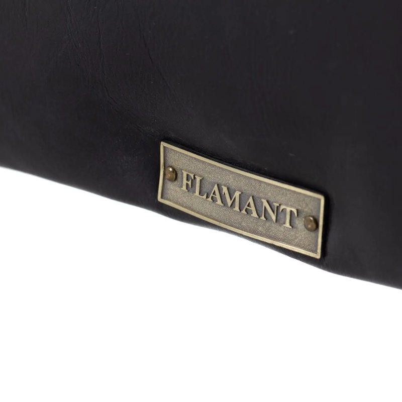 Preview: Sessel Bellamy, Leder Schwarz – Ansicht 4