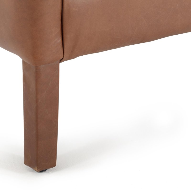 Sofa Bellamy 2-Sitzer, Leder Cognac – Ansicht 6