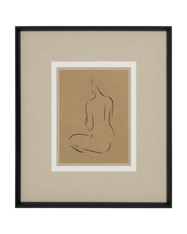 Gerahmtes Bild Grace Modell 3 von Flamant