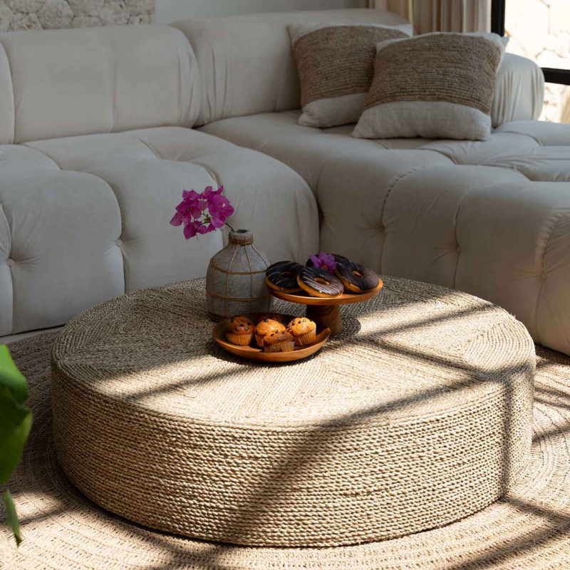 Großer Seegras Pouf —  Ø 100 cm