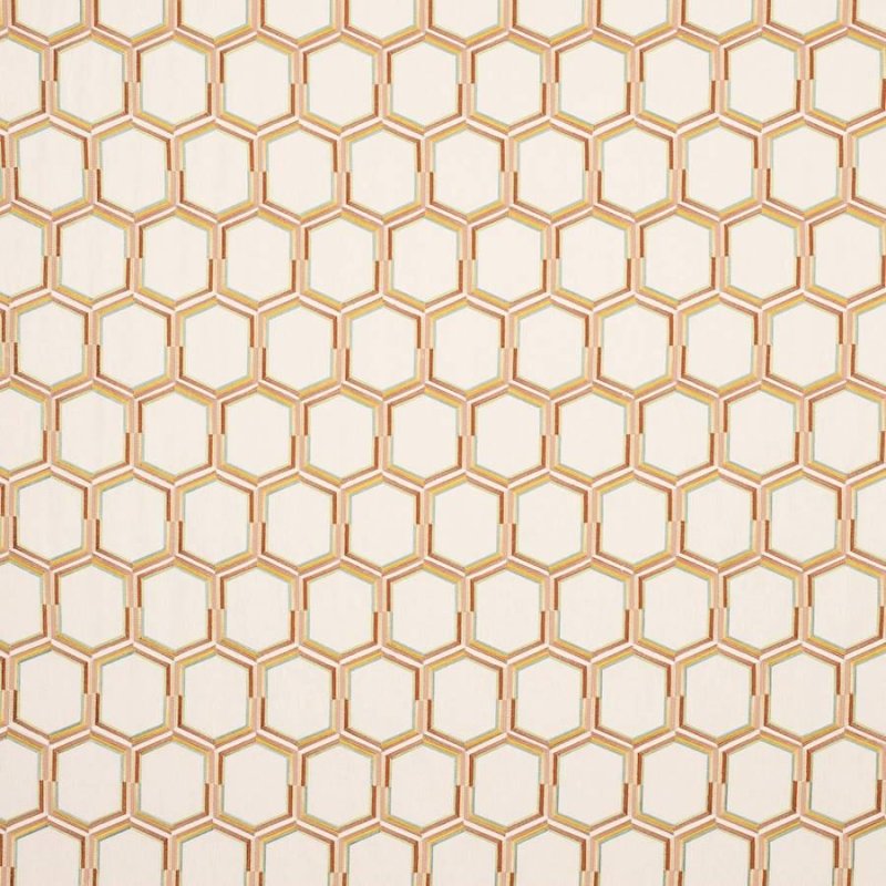 Preview: Albus Terracotta – Stoff von Jane Churchill