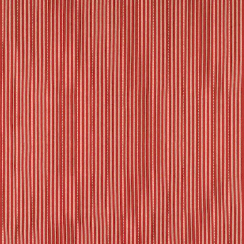 Preview: Jane Churchill Asher Stripe Streifenstoff in Red