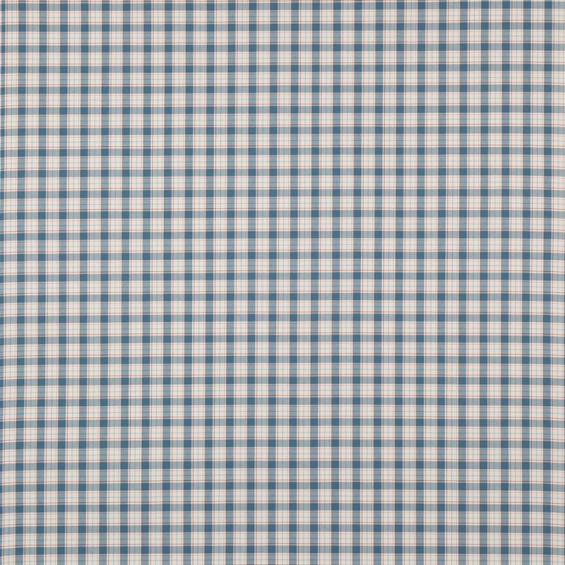 Preview: Jane Churchill Barlow Check Karostoff in Blue/Red