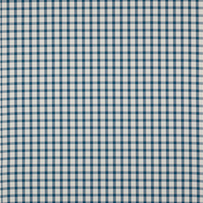 Jane Churchill Barlow Check Karostoff in Navy