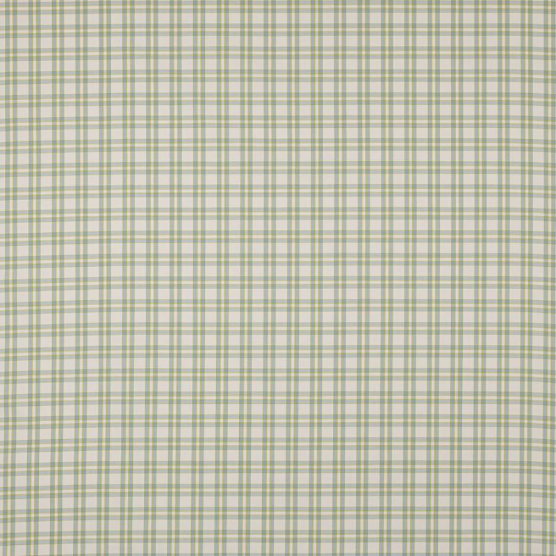 Preview: Jane Churchill Blake Check Karostoff in Aqua