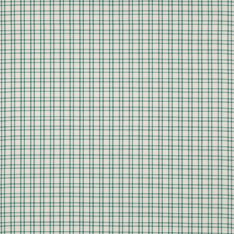 Jane Churchill Blake Check Karostoff in Teal