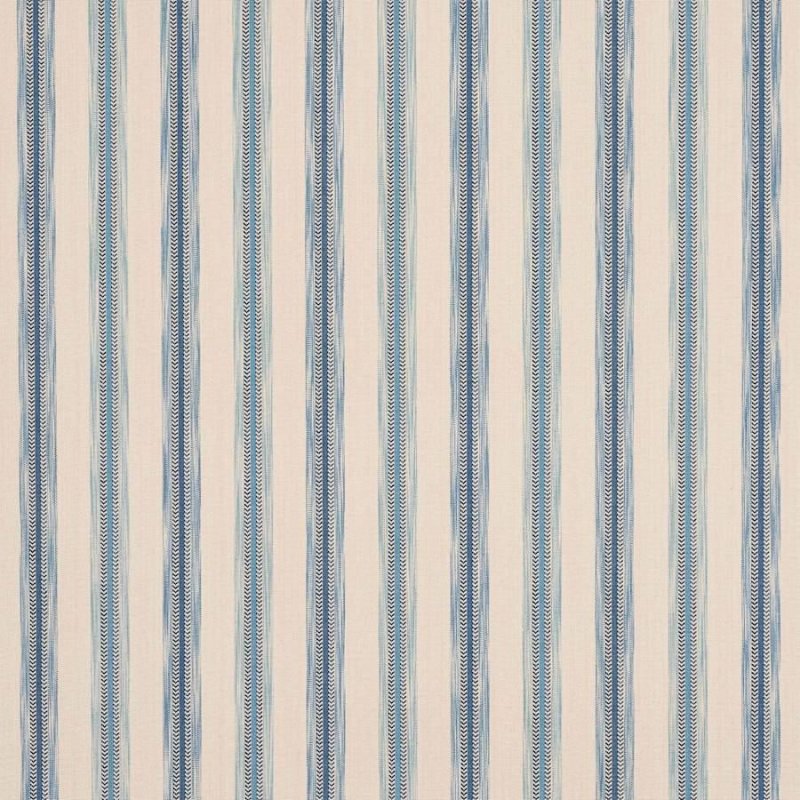 Camber Stripe Blue – Stoff von Jane Churchill