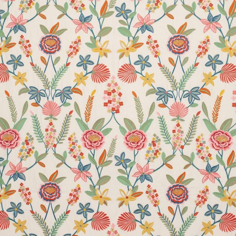 Camille Pink/Green – Stoff von Jane Churchill