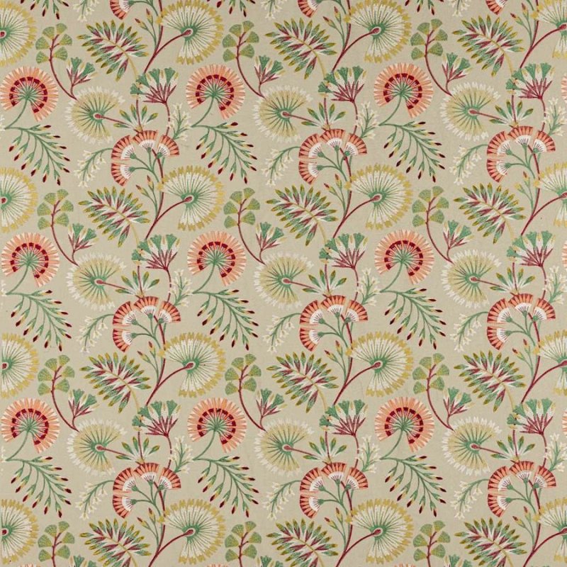 Preview: Chiana Red/Green – Stoff von Jane Churchill