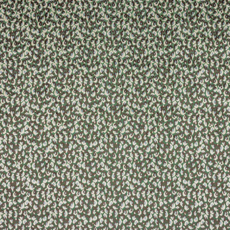 Jane Churchill Cleo Samt in Taupe/Green