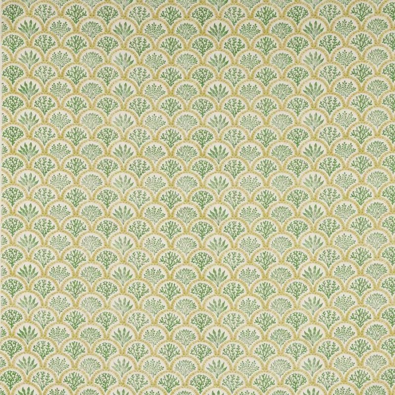 Coralli Green – Stoff von Jane Churchill
