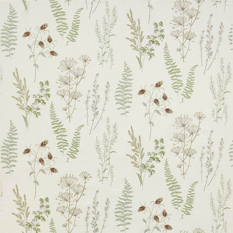 Jane Churchill Corbell Stoff in Green