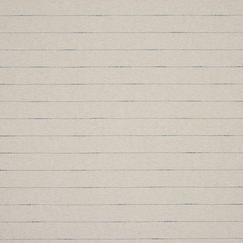 Jane Churchill Duke Stripe Outdoor-Stoff in Blue/Cream