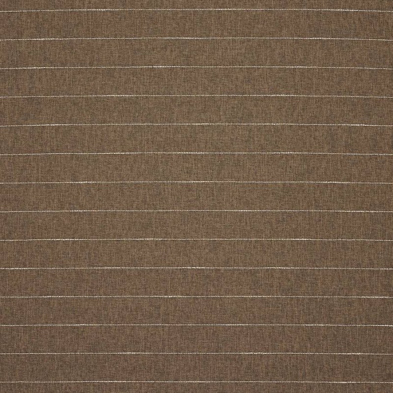 Jane Churchill Duke Stripe Outdoor-Stoff in Chocolate