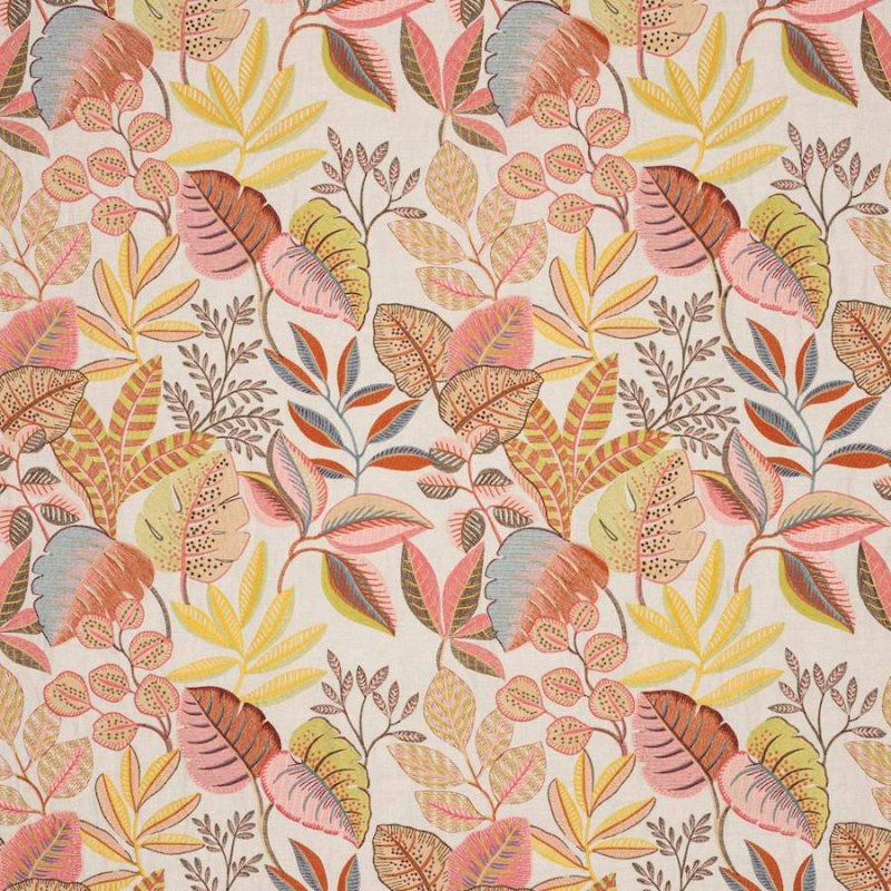 Preview: Fantine Red/Ochre – Stoff von Jane Churchill