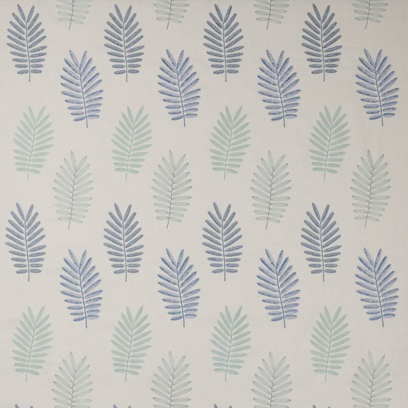 Jane Churchill Ferndown Stoff in Blue