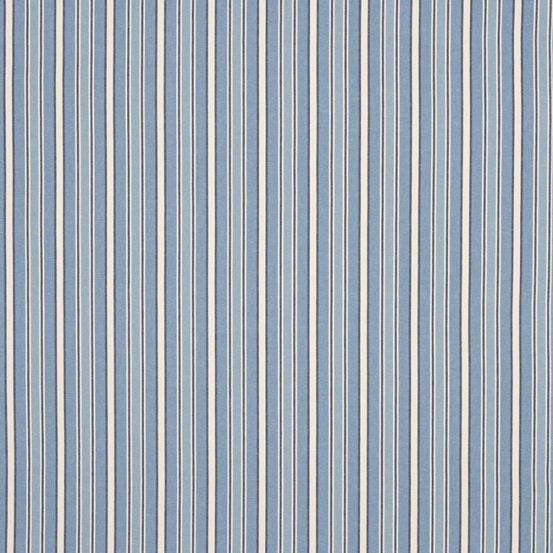 Preview: Jane Churchill Firle Stripe Streifenstoff in Blue