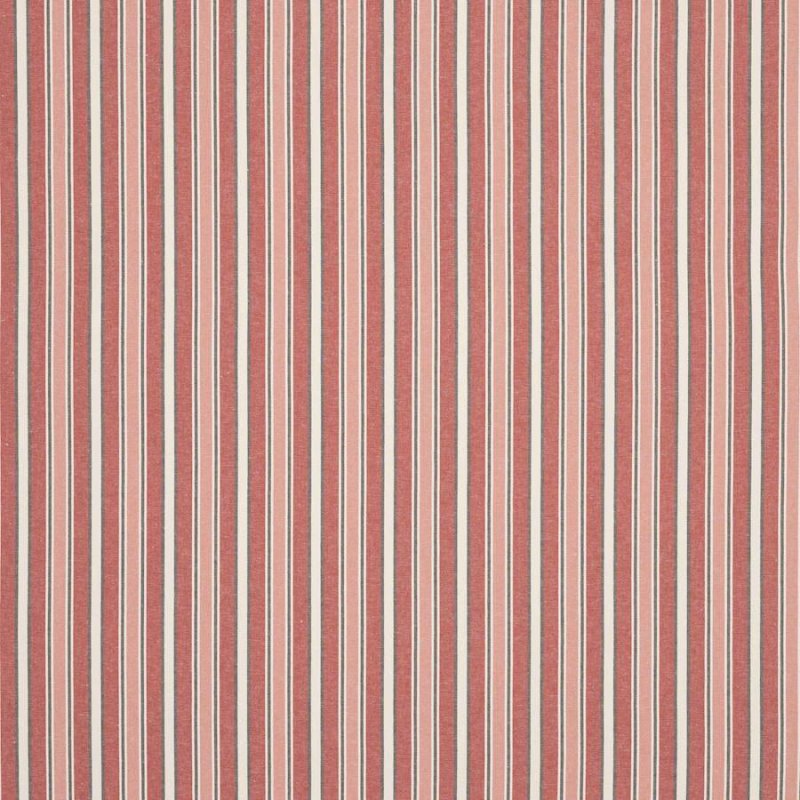 Jane Churchill Firle Stripe Streifenstoff in Red