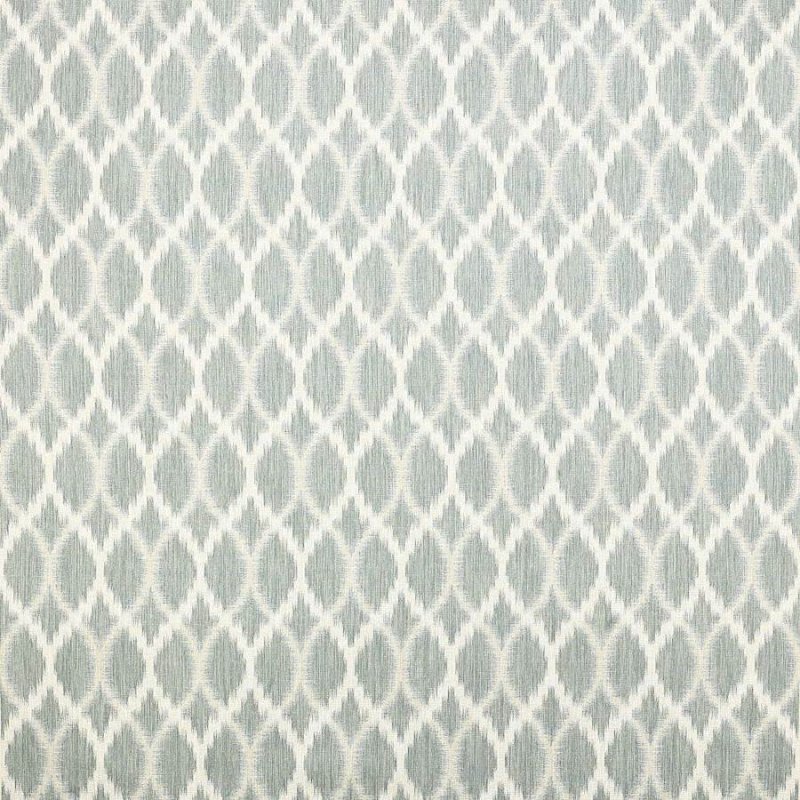 Jane Churchill Fontane Ikat-Stoff in Teal