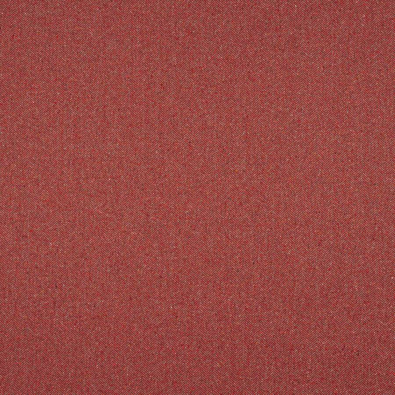 Jane Churchill Fraser Wollstoff in Red
