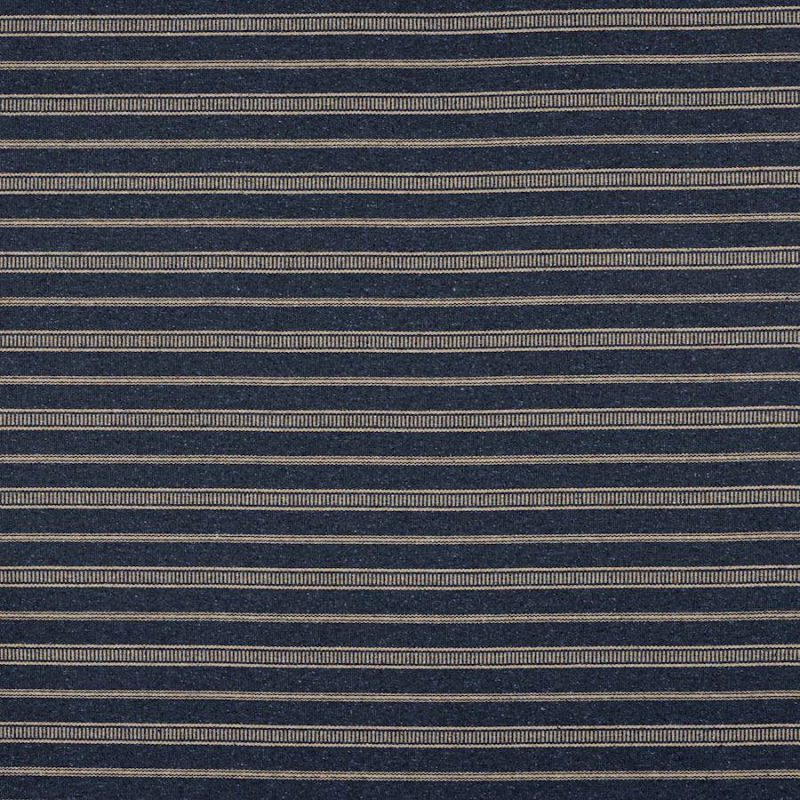 Preview: Jane Churchill Harris Stripe Wollstoff in Navy