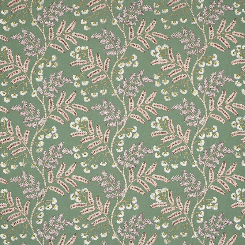 Preview: Jane Churchill Hazelwood Stoff in Green