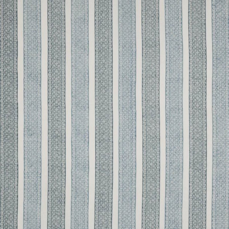 Preview: Jane Churchill Hester Leinenstoff in Slate Blue