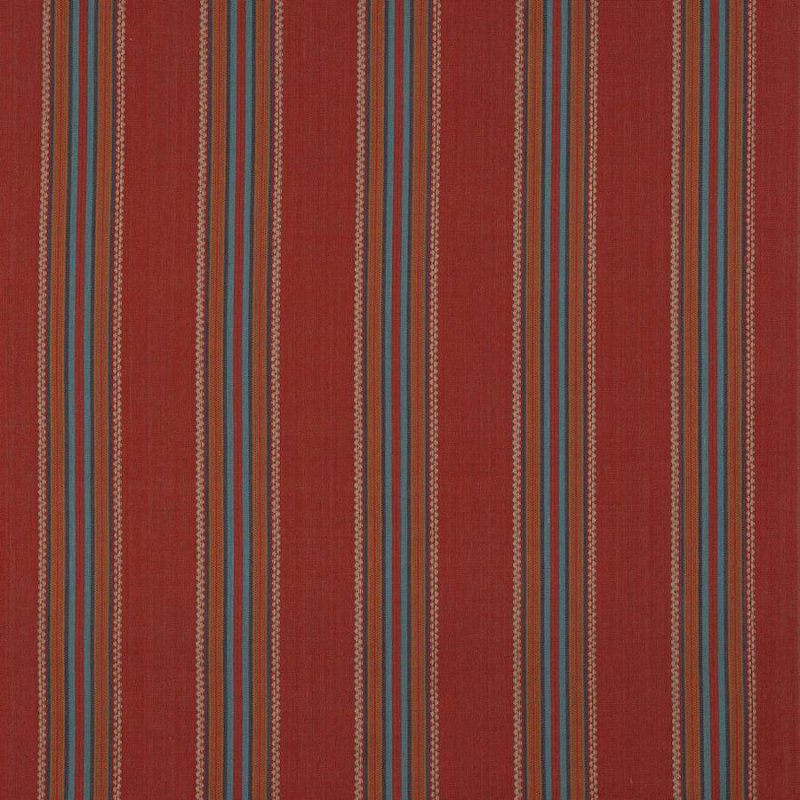 Indus Stripe von Jane Churchill – Kelim-Streifen aus schwerer Baumwolle, Meterware