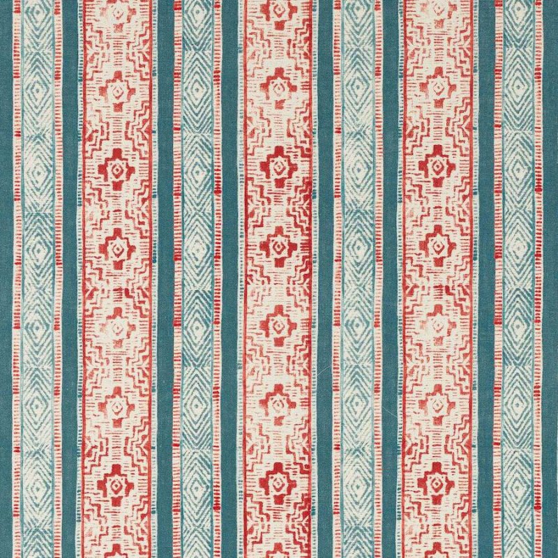 Jari von Jane Churchill – bedruckter Streifen im Batik-Stil, Meterware