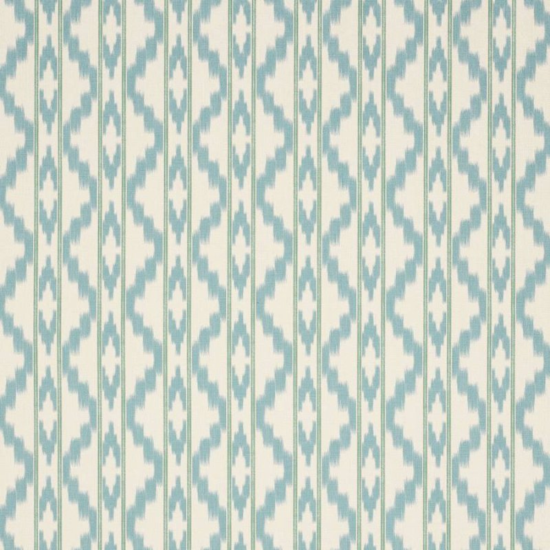 Jonti von Jane Churchill – Ikat-Geometrie im Nadelstreifen, waschbar, Meterware