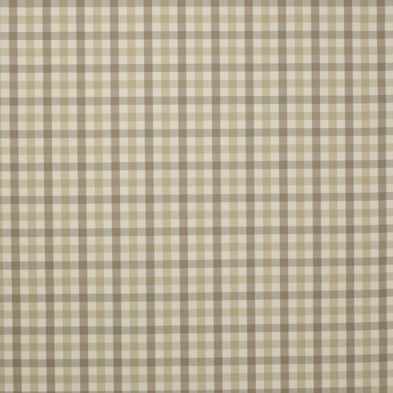 Jane Churchill Kali Check Karostoff in Beige