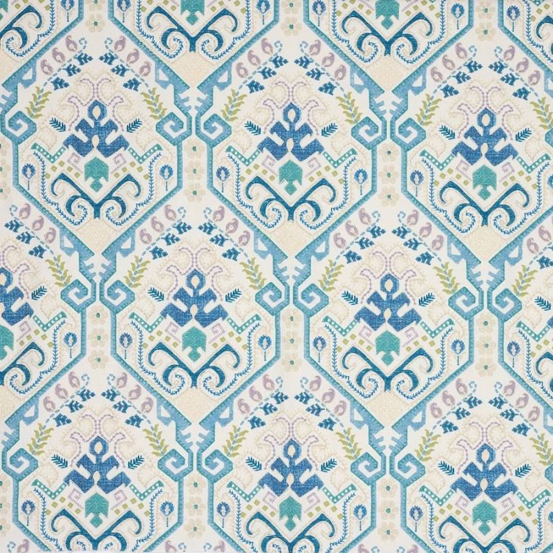 Kashmar Blue – Stoff von Jane Churchill