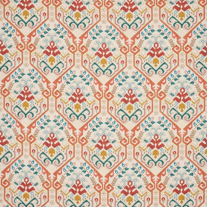 Preview: Kashmar Red – Stoff von Jane Churchill