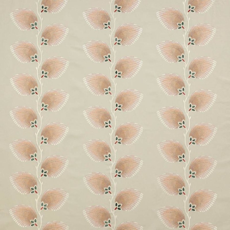 Preview: Jane Churchill Lelani Stoff in Silver/Pink