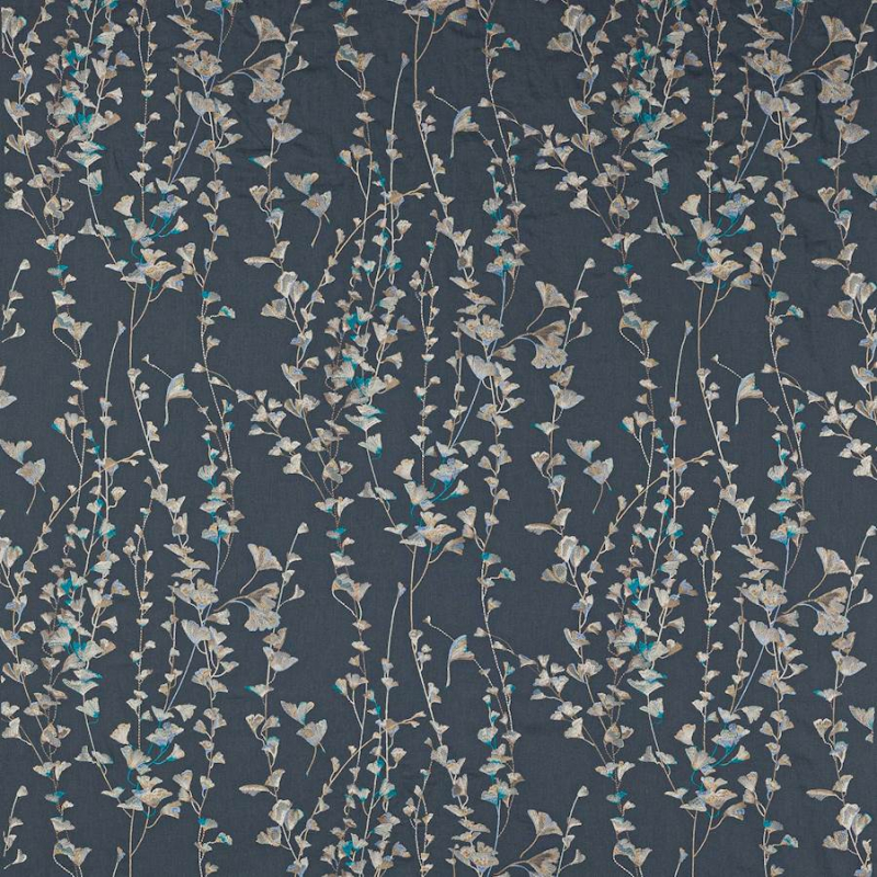Jane Churchill Lila Stoff in Blue