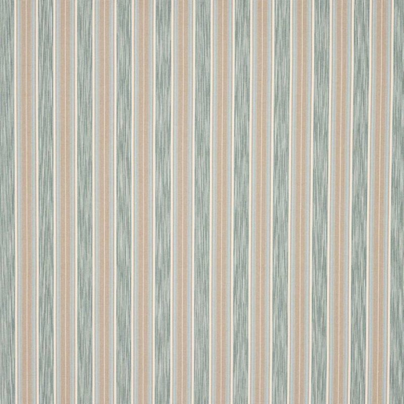 Jane Churchill Linton Stripe Streifenstoff in Aqua