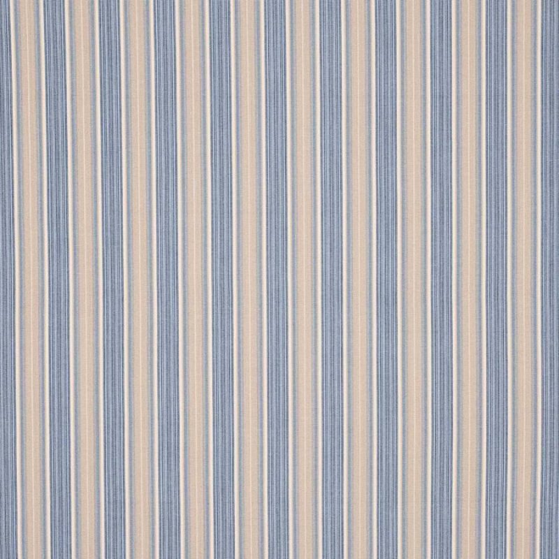Preview: Jane Churchill Linton Stripe Streifenstoff in Blue