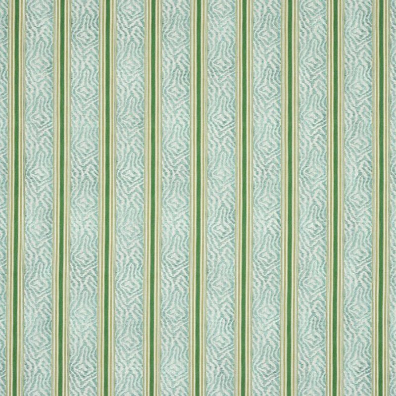 Preview: Jane Churchill Maris Stoff in Teal/Green