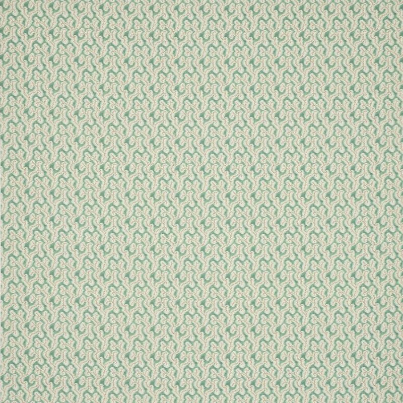 Preview: Jane Churchill Nori Stoff in Aqua