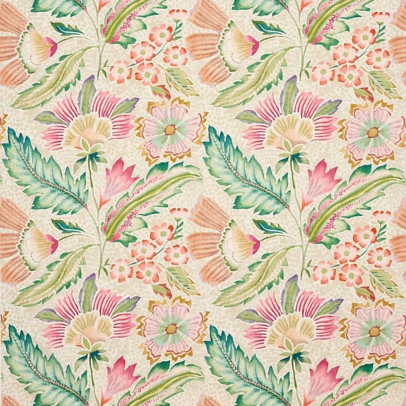 Preview: Orla Pink – Stoff von Jane Churchill