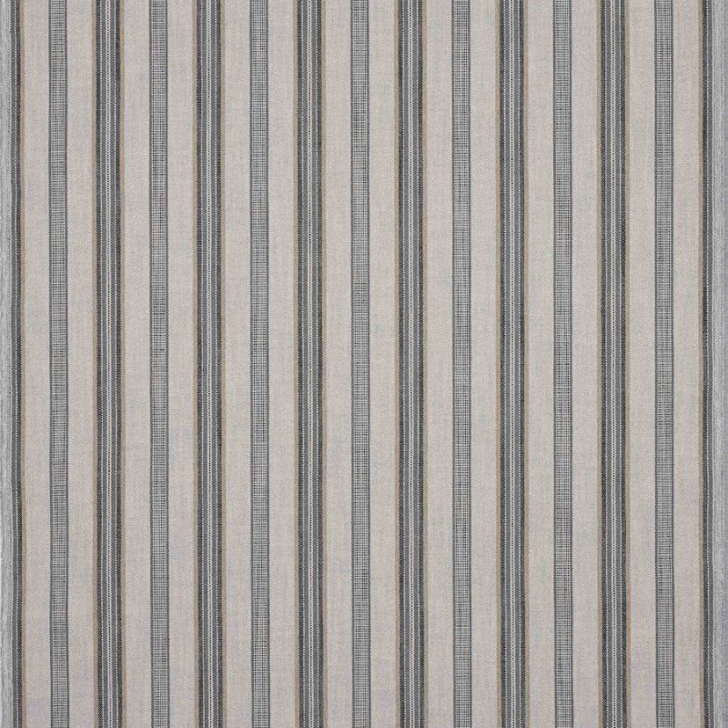 Preview: Jane Churchill Otto Stripe Outdoor-Stoff in Charcoal