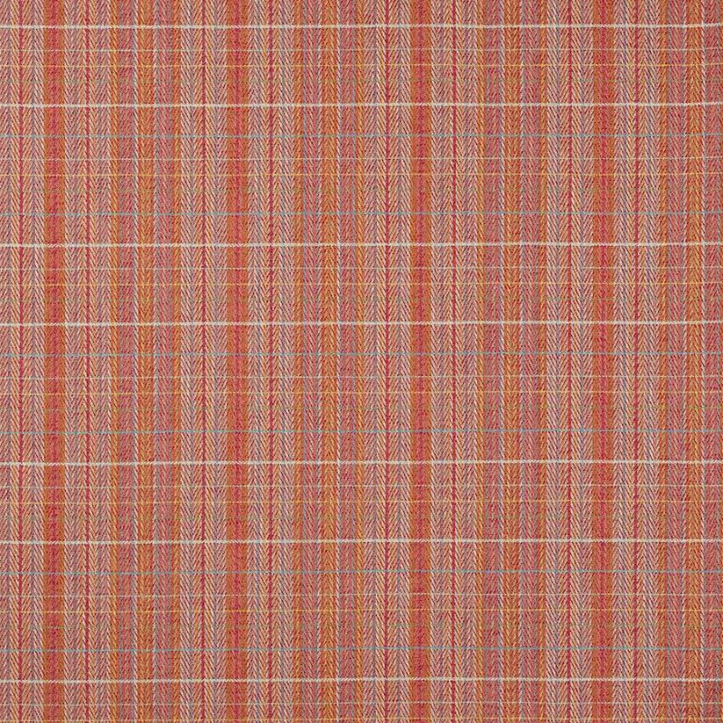 Jane Churchill Oxana Check Karostoff in Red