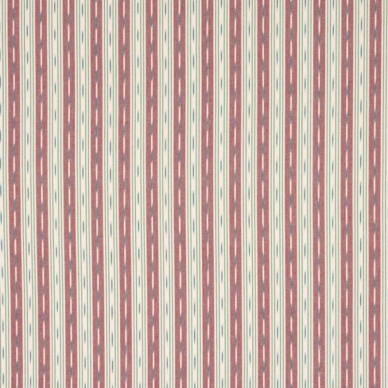 Preview: Jane Churchill Oxley Stripe Streifenstoff in Pink/Teal