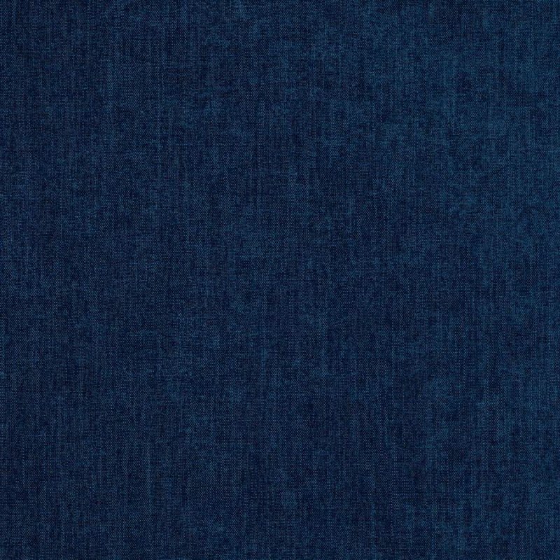 Jane Churchill Palma Uni-Stoff in Deep Blue